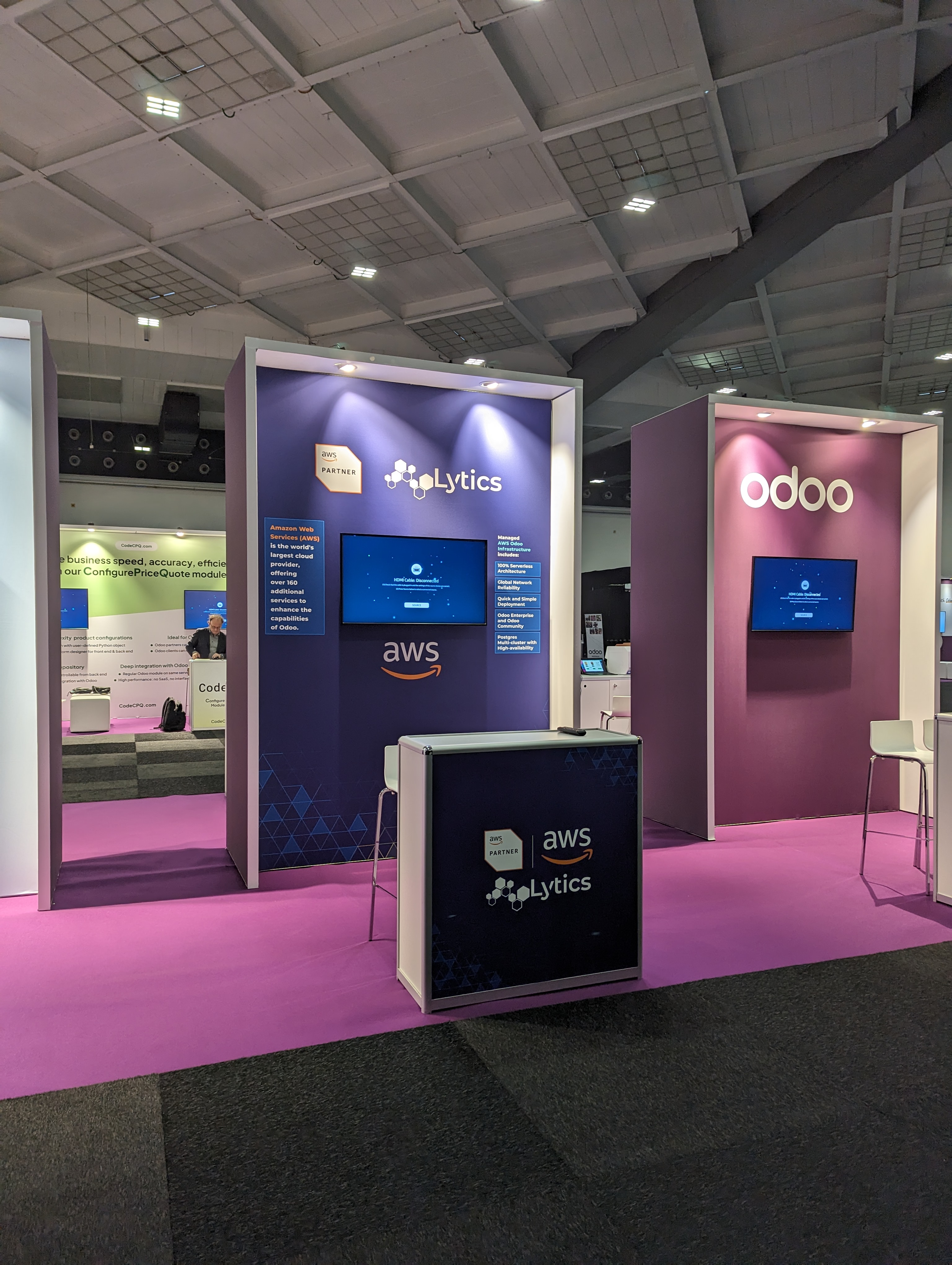 Odoo Experience — vista amplia